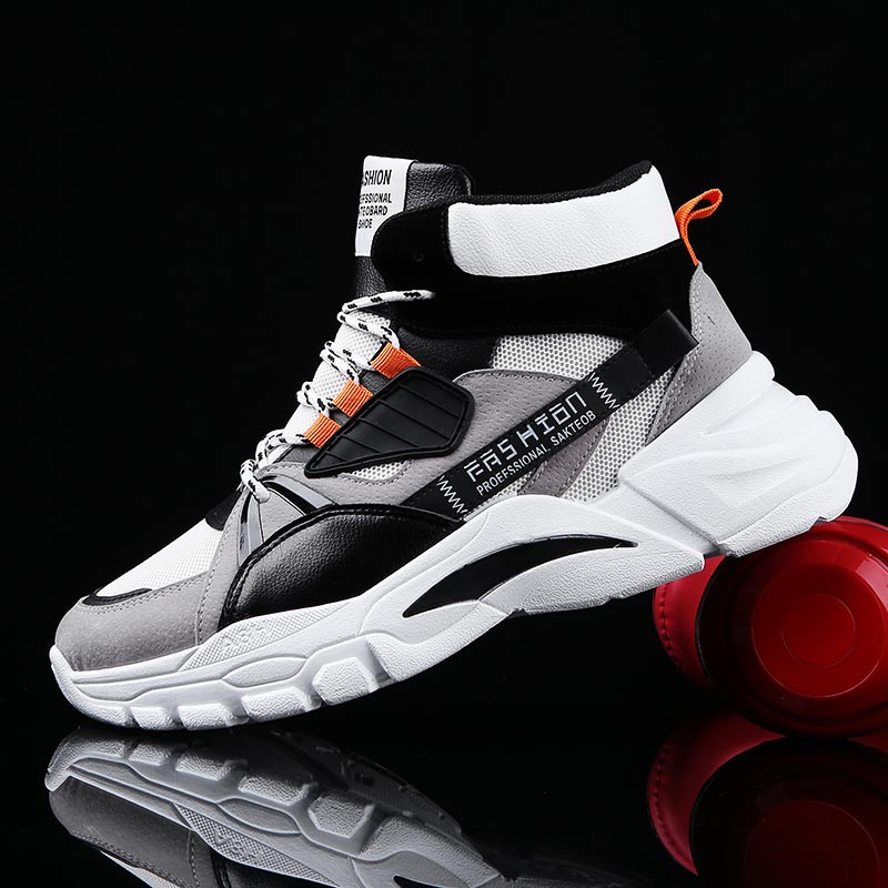 Luxury Lifestyle Grooming Lounge - Hightop Musim Panas Pria Sepatu Olahraga