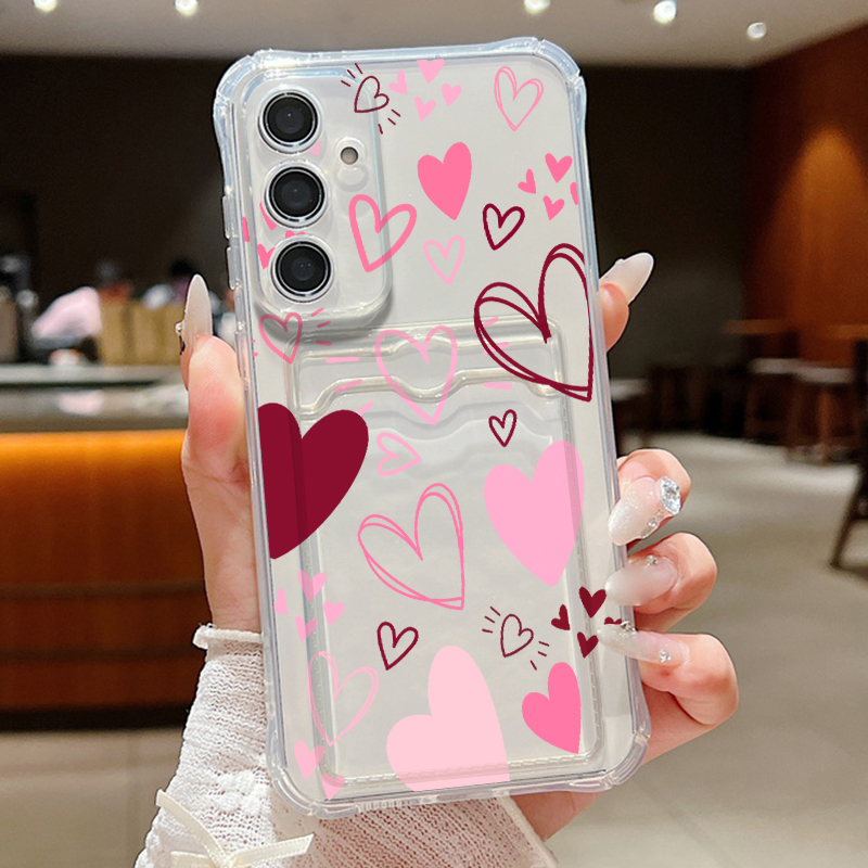 Casing Ponsel Bening Pola Daun - Samsung Galaxy A55 ulasan dan harga