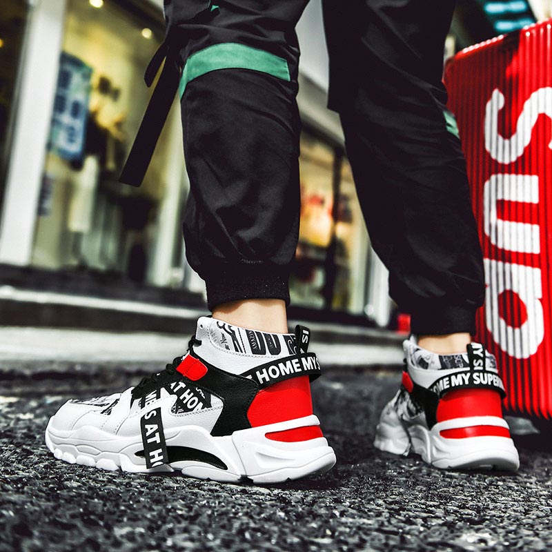 Sneakers Pria Chunky Atasan Ti - Luxury Lifestyle Way ulasan dan harga