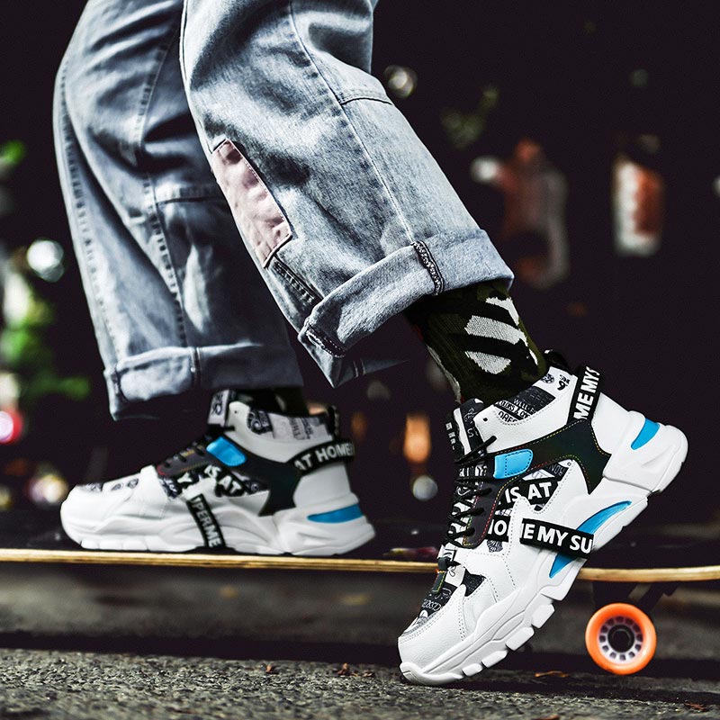 Sneakers Pria Chunky Atasan Ti - Luxury Lifestyle Way ulasan dan harga