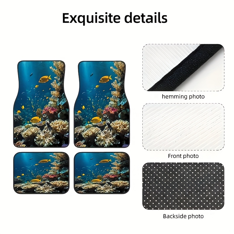 4pcs Karpet Mobil Universal Mo - Luxury Lifestyle Beauty ulasan dan harga